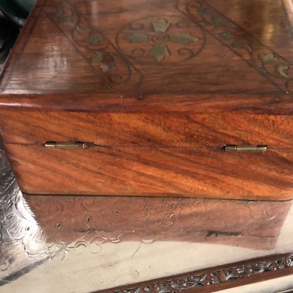 Vintage Inlaid Box - Picture 7 of 13